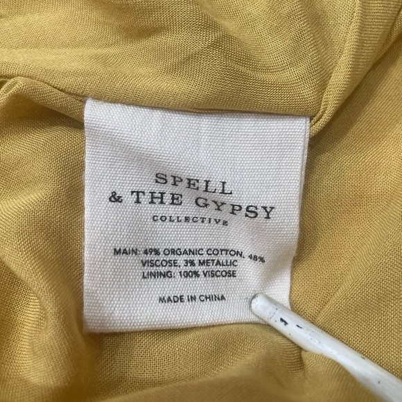 Spell Mystic Maxi Skirt, Size Medium, Sunflower - Picture 11 of 14